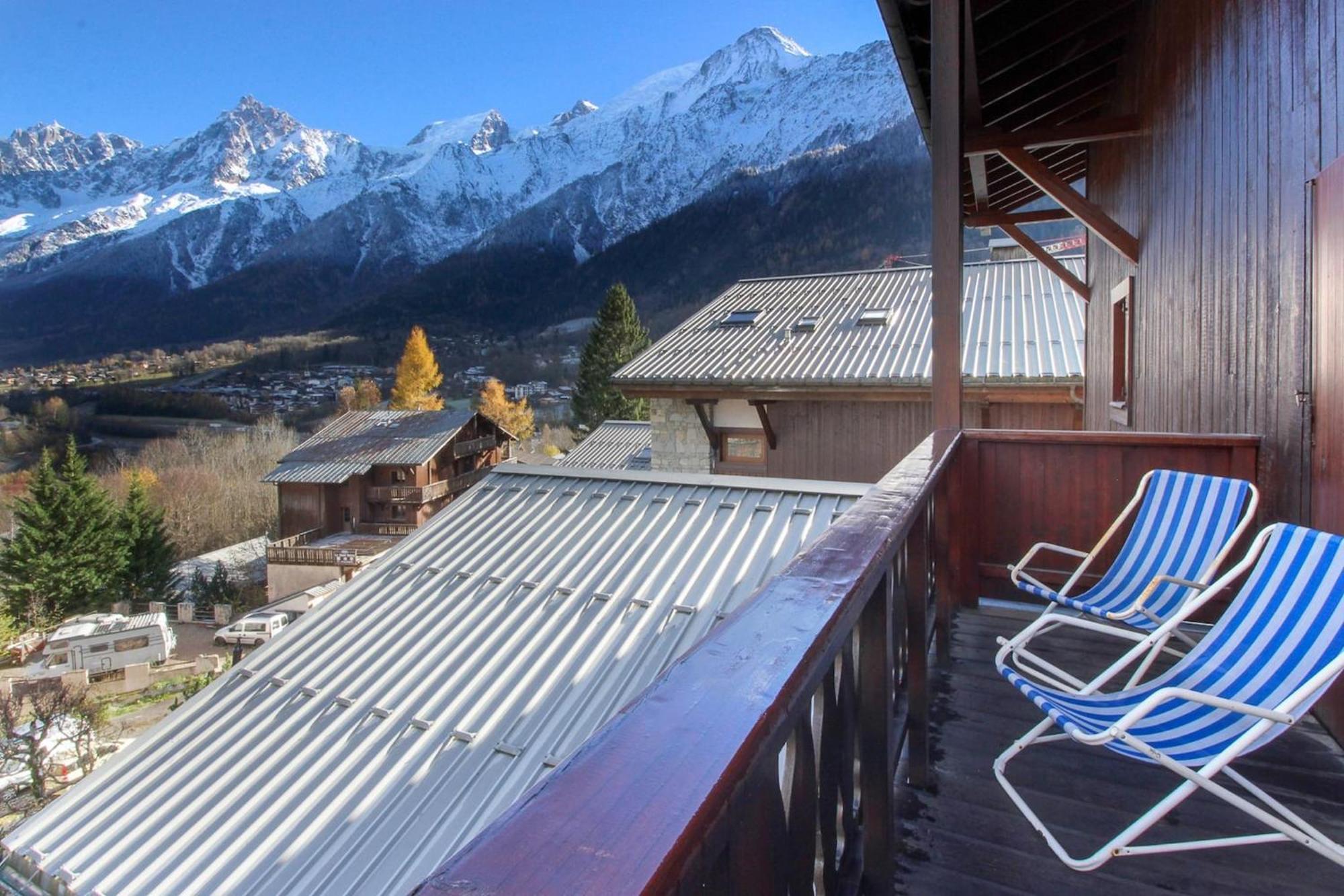 Ferienwohnung Les Grands Balcons - Newly Renovated - Rock Climbing, Trails, Tmb Near Les Houches Exterior foto